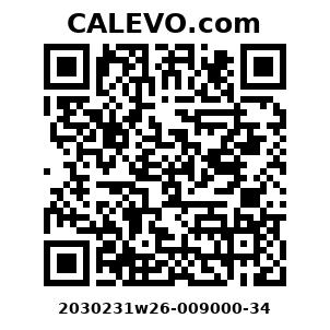 Calevo.com Preisschild 2030231w26-009000-34