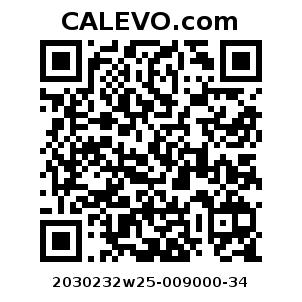 Calevo.com Preisschild 2030232w25-009000-34