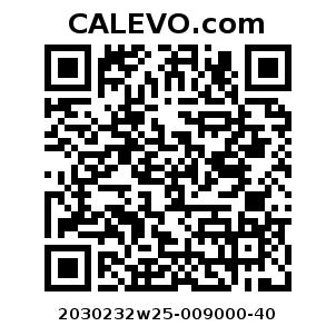 Calevo.com Preisschild 2030232w25-009000-40