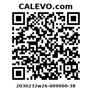 Calevo.com Preisschild 2030232w26-009000-38
