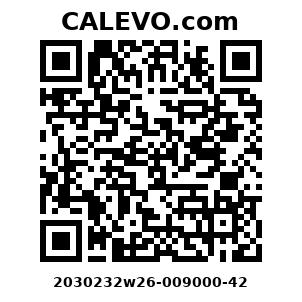 Calevo.com Preisschild 2030232w26-009000-42