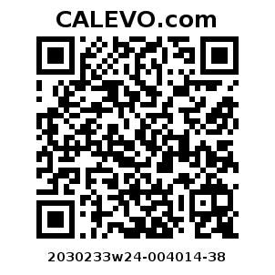 Calevo.com pricetag 2030233w24-004014-38