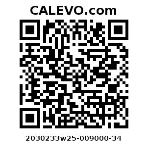 Calevo.com Preisschild 2030233w25-009000-34
