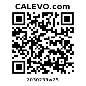 Calevo.com Preisschild 2030233w25