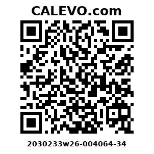 Calevo.com Preisschild 2030233w26-004064-34