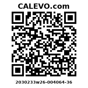 Calevo.com Preisschild 2030233w26-004064-36