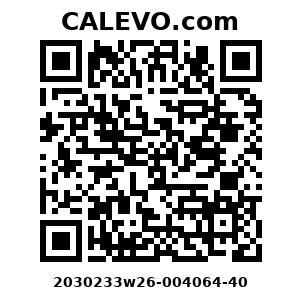 Calevo.com Preisschild 2030233w26-004064-40