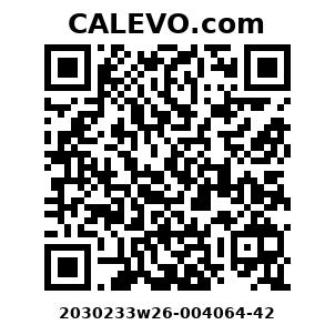 Calevo.com Preisschild 2030233w26-004064-42