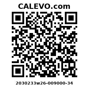 Calevo.com Preisschild 2030233w26-009000-34