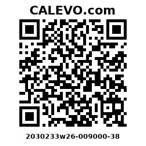 Calevo.com Preisschild 2030233w26-009000-38