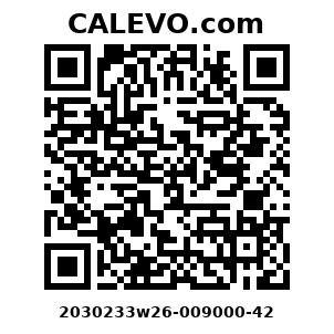 Calevo.com Preisschild 2030233w26-009000-42