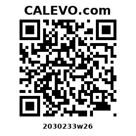 Calevo.com Preisschild 2030233w26