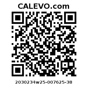 Calevo.com Preisschild 2030234w25-007625-38