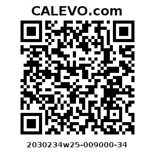 Calevo.com Preisschild 2030234w25-009000-34