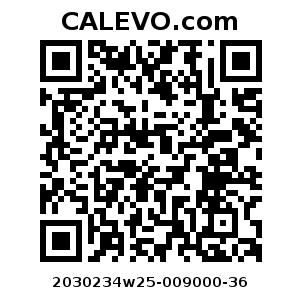 Calevo.com Preisschild 2030234w25-009000-36