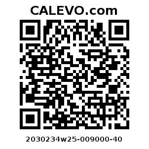 Calevo.com Preisschild 2030234w25-009000-40