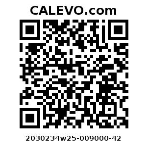 Calevo.com Preisschild 2030234w25-009000-42