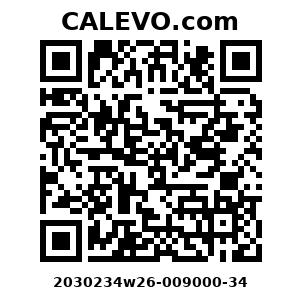 Calevo.com Preisschild 2030234w26-009000-34