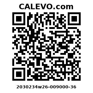 Calevo.com Preisschild 2030234w26-009000-36
