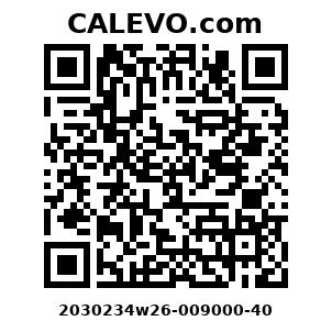 Calevo.com Preisschild 2030234w26-009000-40
