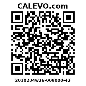 Calevo.com Preisschild 2030234w26-009000-42