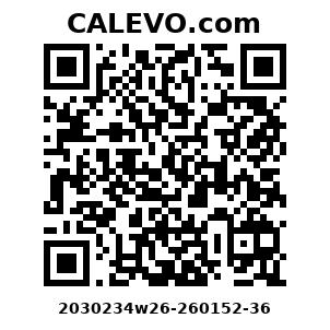 Calevo.com Preisschild 2030234w26-260152-36