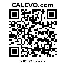 Calevo.com Preisschild 2030235w25