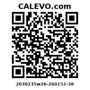 Calevo.com Preisschild 2030235w26-260152-38