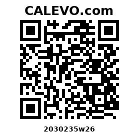 Calevo.com Preisschild 2030235w26