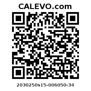 Calevo.com Preisschild 2030250s15-006050-34
