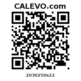 Calevo.com Preisschild 2030250s22