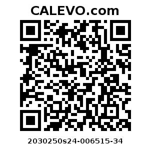 Calevo.com Preisschild 2030250s24-006515-34