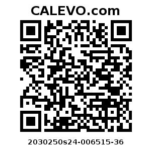 Calevo.com Preisschild 2030250s24-006515-36