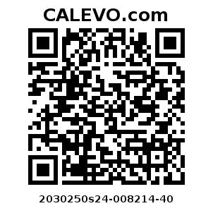 Calevo.com Preisschild 2030250s24-008214-40