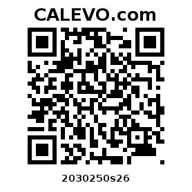 Calevo.com pricetag 2030250s26