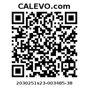 Calevo.com Preisschild 2030251s23-003485-38