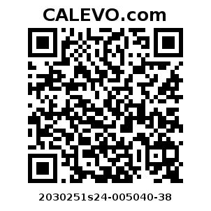 Calevo.com Preisschild 2030251s24-005040-38