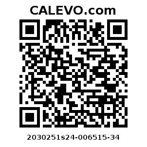 Calevo.com Preisschild 2030251s24-006515-34