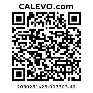 Calevo.com Preisschild 2030251s25-007303-42