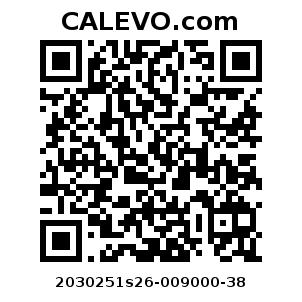 Calevo.com Preisschild 2030251s26-009000-38
