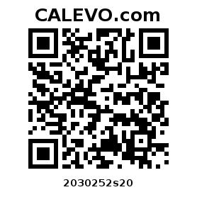 Calevo.com Preisschild 2030252s20
