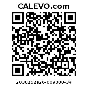 Calevo.com Preisschild 2030252s26-009000-34
