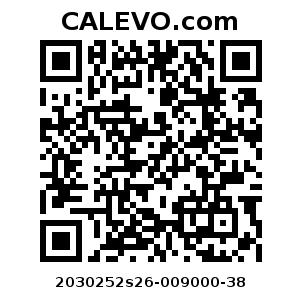 Calevo.com Preisschild 2030252s26-009000-38
