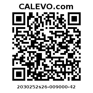Calevo.com Preisschild 2030252s26-009000-42