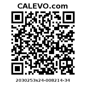 Calevo.com Preisschild 2030253s24-008214-34