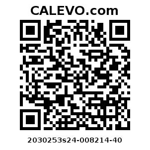 Calevo.com Preisschild 2030253s24-008214-40