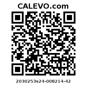Calevo.com Preisschild 2030253s24-008214-42