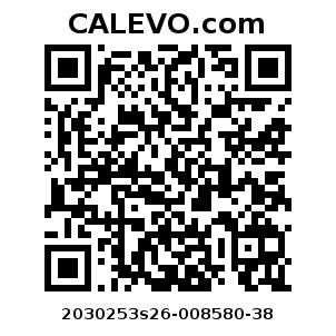 Calevo.com Preisschild 2030253s26-008580-38
