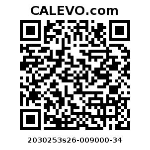 Calevo.com Preisschild 2030253s26-009000-34