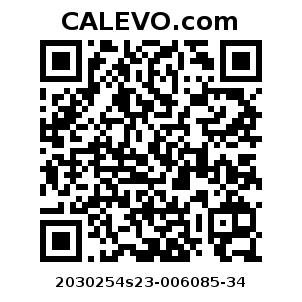 Calevo.com Preisschild 2030254s23-006085-34